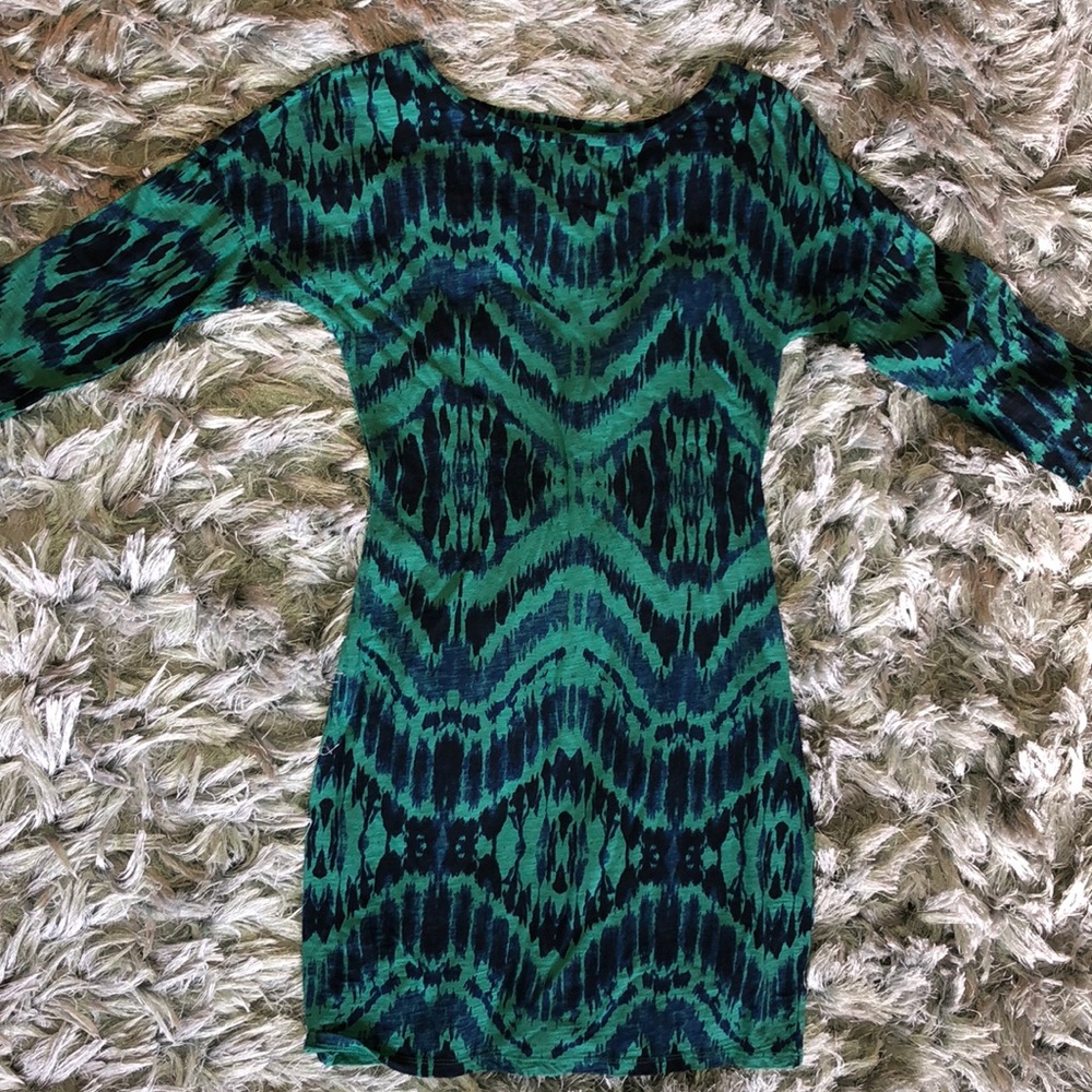 Printed Midi Dress
